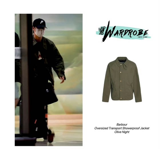 Wang Yibo's same style spot Barbour OS Transport men's and women's loose rainproof day version waxless jacket
Wang Yibo's same style spot Barbour OS Transport men's and women's loose rainproof day version waxless jacket