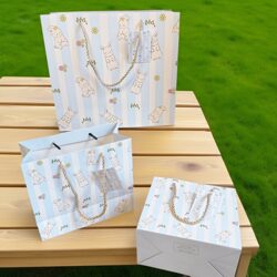 Ice Cream Bunny Gift Bag ins Style Tote Bag Stationery Gift Packaging Bag Paper Product Bag Birthday Gift Ice Cream Bunny Gift Bag ins Style Tote Bag Stationery Gift Packaging Bag Paper Product Bag Birthday Gift