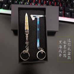 Mini Claw Throwing Knife Black Sea Battle Ax Polaris Pendant Mini Claw Throwing Knife Black Sea Battle Ax Polaris Pendant