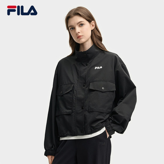 FILA official women's woven jacket 2025 autumn new fashion casual loose short stand collar top
FILA official women's woven jacket 2025 autumn new fashion casual loose short stand collar top