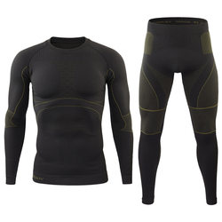 Esdy Men's New Outdoor Sports Cycling Clothing Compression Functional Thermal Underwear Set Tight-Fitting and Sweat-Wicking Esdy Men's New Outdoor Sports Cycling Clothing Compression Functional Thermal Underwear Set Tight-Fitting and Sweat-Wicking