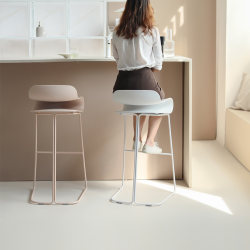 Bar Stool, Front Desk Cashier Chair, Comfortable for Long Sitting, Modern Minimalist Style, High Stool, Lounge Area, Home Chair Bar Stool, Front Desk Cashier Chair, Comfortable for Long Sitting, Modern Minimalist Style, High Stool, Lounge Area, Home Chair