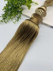 22 New Model Curtain Tiebacks, Simple Modern Chinese Style, Light Luxury Hanging Ball Metal Set with Long Tassels, Direct from Manufacturer 22 New Model Curtain Tiebacks, Simple Modern Chinese Style, Light Luxury Hanging Ball Metal Set with Long Tassels, Direct from Manufacturer