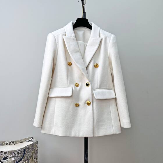 High-quality wool mid-length suit for women, Xiaoxiangfeng Nanyou high-end women's clothing, three-dimensional and broad-haired
High-quality wool mid-length suit for women, Xiaoxiangfeng Nanyou high-end women's clothing, three-dimensional and broad-haired