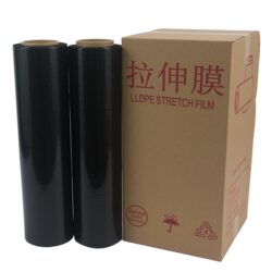 PE black stretch film packaging film black film stretch film logistics industry light-shielding packaging PE black stretch film packaging film black film stretch film logistics industry light-shielding packaging