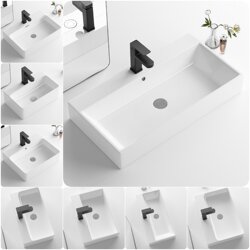 Rectangular Countertop Wash Basin Single Basin Ceramic Wash Basin Home Balcony Bathroom Hotel Basin Basin Rectangular Countertop Wash Basin Single Basin Ceramic Wash Basin Home Balcony Bathroom Hotel Basin Basin