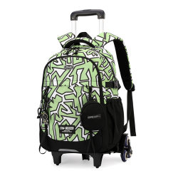 Stair-climbing tall six-wheel trolley schoolbag Stair-climbing tall six-wheel trolley schoolbag