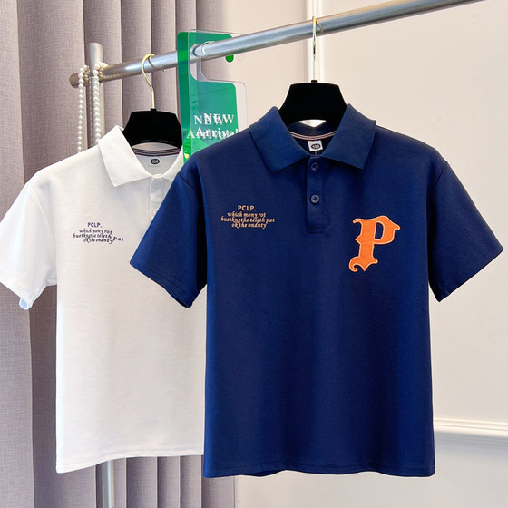 Boys short-sleeved T-shirt polo shirt summer 2025 new mid-large children children's lapel top thin style gas shirt
Boys short-sleeved T-shirt polo shirt summer 2025 new mid-large children children's lapel top thin style gas shirt