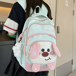 Children's schoolbags for primary school girls from grade three to grade six 2025 new junior high school students large-capacity burden-reducing spine-protecting backpack Children's schoolbags for primary school girls from grade three to grade six 2025 new junior high school students large-capacity burden-reducing spine-protecting backpack