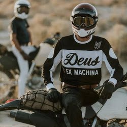 Deus Retro Off-Road Motorcycle Riding Clothing Equipment Breathable Quick-Drying Long-Sleeved T-Shirt Black Racing Motorcycle Clothing for Men Deus Retro Off-Road Motorcycle Riding Clothing Equipment Breathable Quick-Drying Long-Sleeved T-Shirt Black Racing Motorcycle Clothing for Men