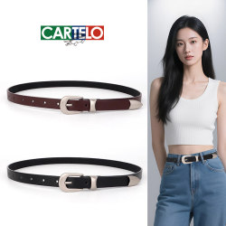 Cardile Crocodile Classy Women's Belt Fashion Fashionable Matching Denim Belt Minimalist Easiest for match Black Decorative Belt Cardile Crocodile Classy Women's Belt Fashion Fashionable Matching Denim Belt Minimalist Easiest for match Black Decorative Belt