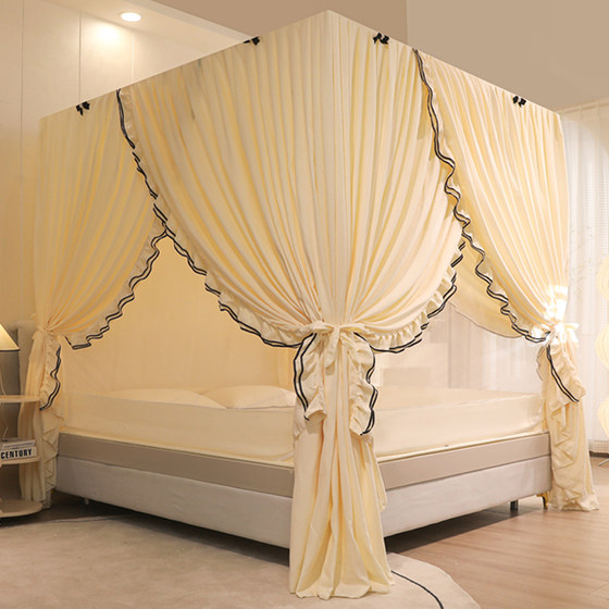 Class A bed children's anti-fall mosquito nets for babies prevent falling off the bed, shading, dust and windproof, double-layer full bottom fully enclosed bed curtain 
Class A bed children's anti-fall mosquito nets for babies prevent falling off the bed, shading, dust and windproof, double-layer full bottom fully enclosed bed curtain