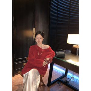 PPSHD autumn and winter new style gentle V-neck sweater temperament top 
PPSHD autumn and winter new style gentle V-neck sweater temperament top