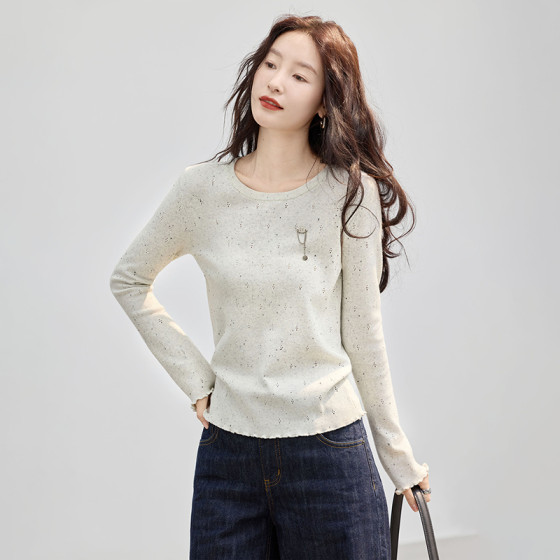 2025 autumn new women's round neck slim fit inner wear with wool short pullover knit sweater women's top
2025 autumn new women's round neck slim fit inner wear with wool short pullover knit sweater women's top