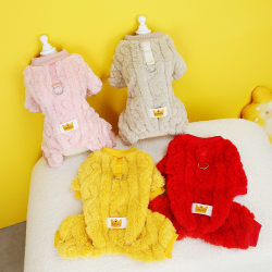 Pet dog clothes pet four-legged velvet coat pet dog clothes autumn and winter new style 23 Arctic velvet coat Pet dog clothes pet four-legged velvet coat pet dog clothes autumn and winter new style 23 Arctic velvet coat