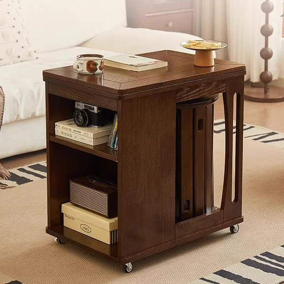 Solid wood side several household multi-function cabinet living room movable tea table tea table solid wood storage corner several folding dining table
Solid wood side several household multi-function cabinet living room movable tea table tea table solid wood storage corner several folding dining table