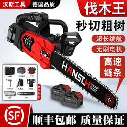 Hans Lithium Electric Chainsaw for Home Use, Handheld Tree Cutting Saw, Small Electric High-Power Chainsaw, Rechargeable Chain Saw Hans Lithium Electric Chainsaw for Home Use, Handheld Tree Cutting Saw, Small Electric High-Power Chainsaw, Rechargeable Chain Saw