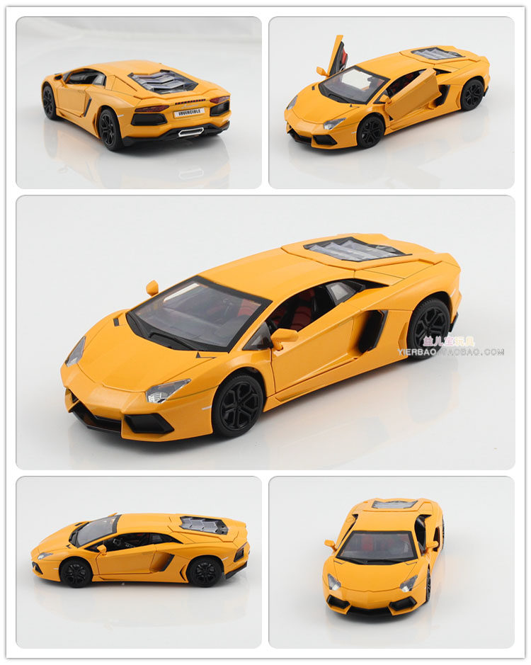 包邮1:18兰博基尼lp700 儿童玩具车 合金充电遥控车 电动遥控汽车