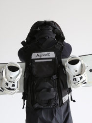 AgoodC outdoor functional Japanese street multi-functional pocket ski with casual and fashionable wild snow vest AgoodC outdoor functional Japanese street multi-functional pocket ski with casual and fashionable wild snow vest