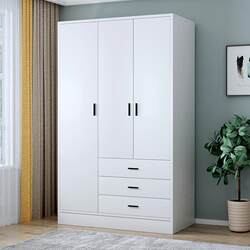 Small Bedroom Two-Door Wardrobe Storage Cabinet Economical Single-Person Children's Adult Rental Wardrobe Four-Door with Drawers Small Bedroom Two-Door Wardrobe Storage Cabinet Economical Single-Person Children's Adult Rental Wardrobe Four-Door with Drawers