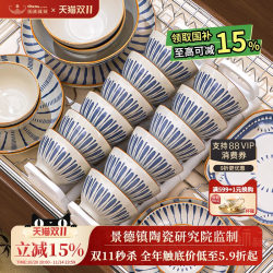 Underglaze Japanese ceramic tableware Suit 2025 New arrival housewarming dishes dishes Suit For Home Jingdezhen bowls Underglaze Japanese ceramic tableware Suit 2025 New arrival housewarming dishes dishes Suit For Home Jingdezhen bowls