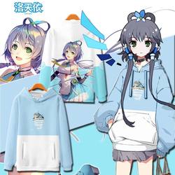 Luo Tianyi Co-Branded Merchandise Hoodie for Men Vsinger Le Zhengying Songstress Anime Cosplay Clothes for Women and Children Luo Tianyi Co-Branded Merchandise Hoodie for Men Vsinger Le Zhengying Songstress Anime Cosplay Clothes for Women and Children
