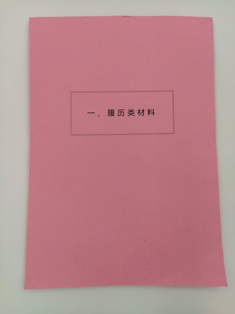 분류지, 간지, 색인지, 80G 페이징지 등 10개 카테고리 풀컬러 A4 간부 인사 파일 50세트 -