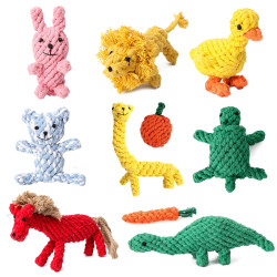 Dog Chew-Resistant Boredom-Relief Knotted Squeaky Toy for Puppies, Teething Training, Golden Retriever Pet Toy, Suitable for Small and Large Dogs, Plush Toy Dog Chew-Resistant Boredom-Relief Knotted Squeaky Toy for Puppies, Teething Training, Golden Retriever Pet Toy, Suitable for Small and Large Dogs, Plush Toy