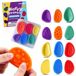 Sensory Stone Adhd Hyperactivity Anxiety Relief Stress Relief Magic Tool Silicone Finger Tactile Board Focus Bean Power Training Toy Sensory Stone Adhd Hyperactivity Anxiety Relief Stress Relief Magic Tool Silicone Finger Tactile Board Focus Bean Power Training Toy