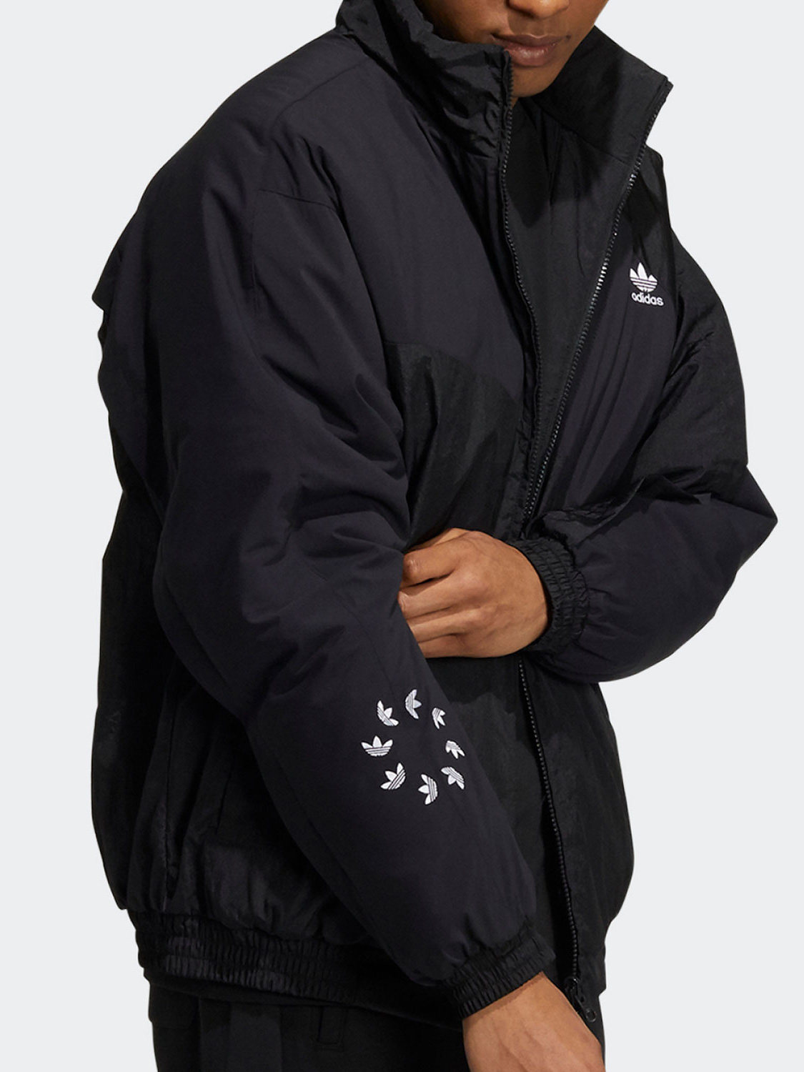 Adidas Men's Clover Warm Double-Sided Cotton Jacket He6611