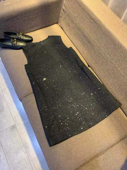 Vanlu light luxury custom -made small bees shining small bees sequins thick flower woolen woolen A -line vest dresses
Vanlu light luxury custom -made small bees shining small bees sequins thick flower woolen woolen A -line vest dresses