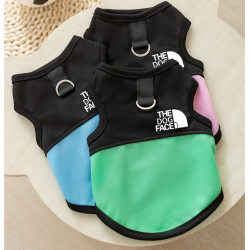 Summer mesh splicing vest thin traction buckle dog Summer mesh splicing vest thin traction buckle dog