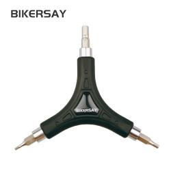 BIKERSAY multi-function Y-type wrench triangular hexagonal bicycle multi-function portable repair tool BIKERSAY multi-function Y-type wrench triangular hexagonal bicycle multi-function portable repair tool
