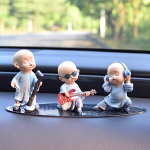 Car Decoration Creative Band Little Monk Personalized Car Decoration Center Console Aromatherapy Accessories Car Interior Supplies Car Decoration Creative Band Little Monk Personalized Car Decoration Center Console Aromatherapy Accessories Car Interior Supplies