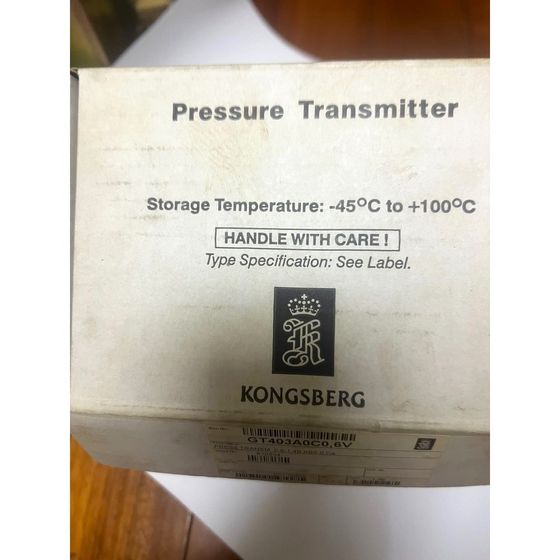 KONGSBERG GT402A3C Pressure Transmitter Negotiation
KONGSBERG GT402A3C Pressure Transmitter Negotiation