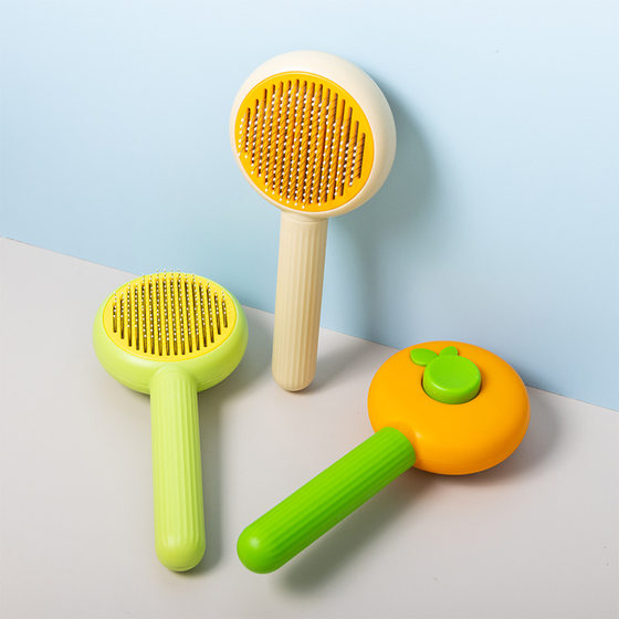 Pet comb self-cleaning comb one-click self-cleaning dog comb to remove floating hair massage cat comb beauty supplies
Pet comb self-cleaning comb one-click self-cleaning dog comb to remove floating hair massage cat comb beauty supplies