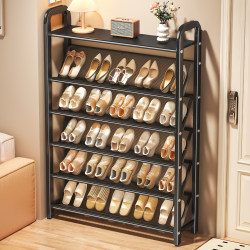 Multi-Layer Shoe Rack for Home Use at the Entrance, Ultra-Thin, Small and Narrow, Simple Shoe Cabinet for Entryway, Student Dormitory, Small Shoe Storage Rack for Narrow Spaces Multi-Layer Shoe Rack for Home Use at the Entrance, Ultra-Thin, Small and Narrow, Simple Shoe Cabinet for Entryway, Student Dormitory, Small Shoe Storage Rack for Narrow Spaces