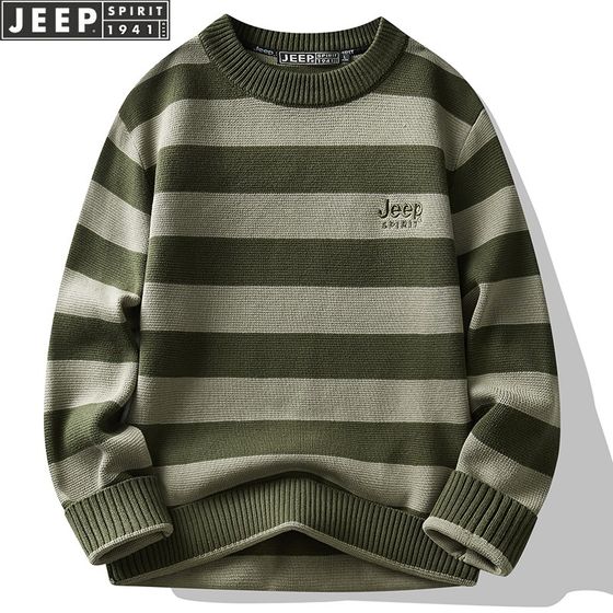 Jeep pure cotton contrast striped sweater for men autumn and winter style warm men inner sweater for men autumn and winter
Jeep pure cotton contrast striped sweater for men autumn and winter style warm men inner sweater for men autumn and winter