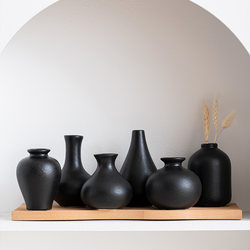 Internet-Famous Simple White Mini Ceramic Vase, High-End Small Vase Decoration, Living Room Flower Arrangement, Artificial Flower Vase Internet-Famous Simple White Mini Ceramic Vase, High-End Small Vase Decoration, Living Room Flower Arrangement, Artificial Flower Vase