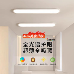 Full Spectrum Ultra-Thin Aluminum Corridor Strip Led Ceiling Light 2025 New Modern Minimalist Balcony Lighting Full Spectrum Ultra-Thin Aluminum Corridor Strip Led Ceiling Light 2025 New Modern Minimalist Balcony Lighting
