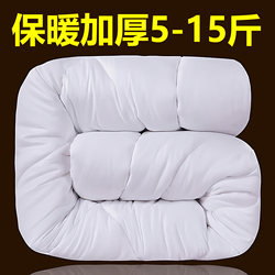 Winter Quilt Thickened for Warmth, Hotel-Quality Cotton Quilt Cover, 1.5 Single/Double Size, All-Cotton 6kg Quilt Core 5kg Winter Quilt Thickened for Warmth, Hotel-Quality Cotton Quilt Cover, 1.5 Single/Double Size, All-Cotton 6kg Quilt Core 5kg