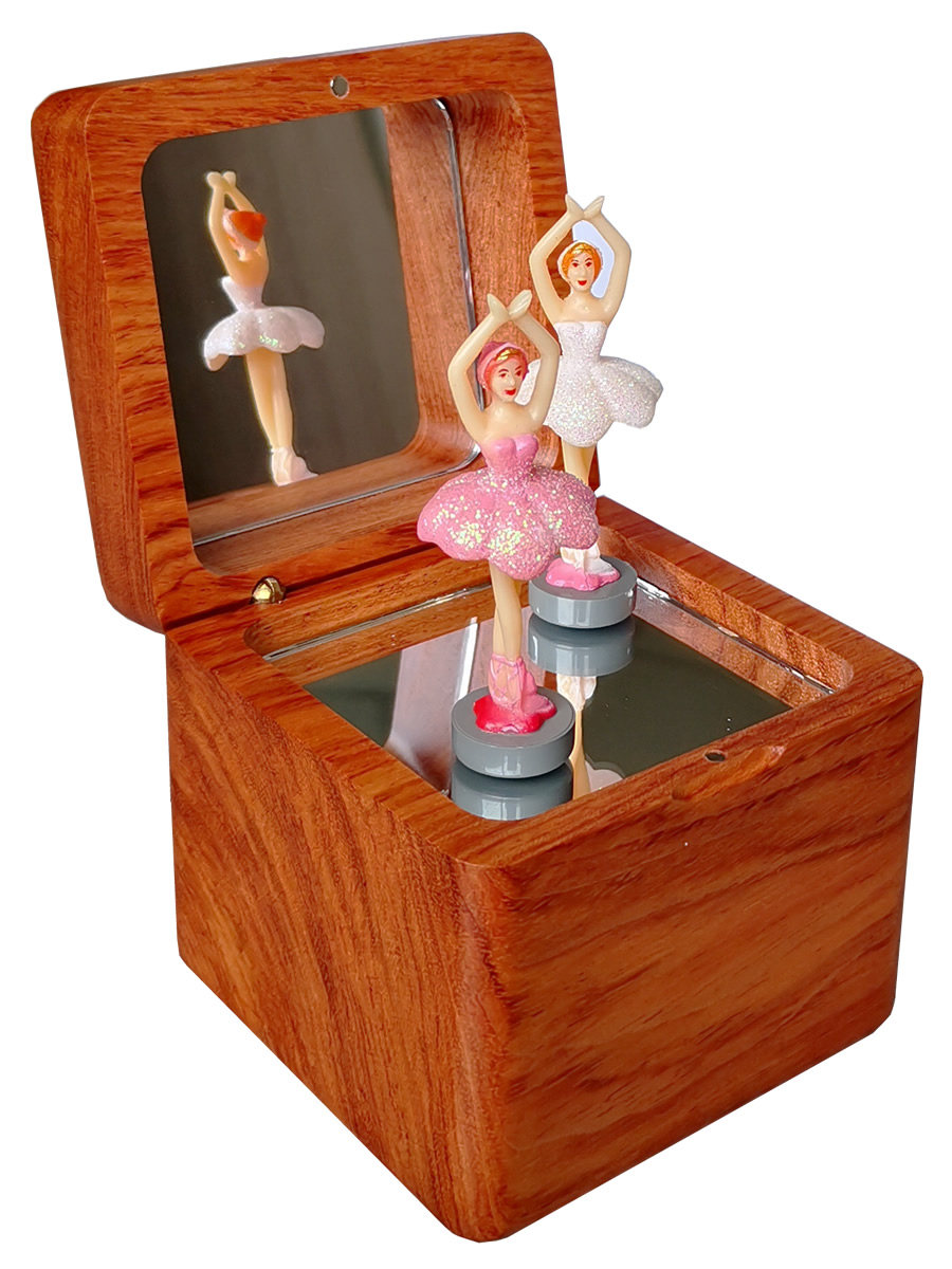 リトルグレイラビット 木製オルゴール ジュエリーボックス