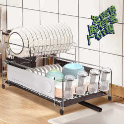 Removable kitchen stainless steel drain rack sink dishware rack cupboard dish storage rack dish rack Removable kitchen stainless steel drain rack sink dishware rack cupboard dish storage rack dish rack