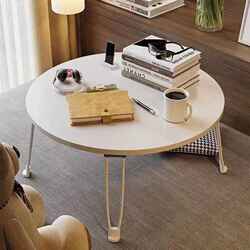 Bed desk foldable small table study table computer table home bay window small coffee table balcony bedroom small round table Bed desk foldable small table study table computer table home bay window small coffee table balcony bedroom small round table