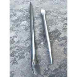 Round Carbon Steel Tire Lever Pry Bar, Tire Removal Tool, Chrome-Plated Small Pry Bar Round Carbon Steel Tire Lever Pry Bar, Tire Removal Tool, Chrome-Plated Small Pry Bar