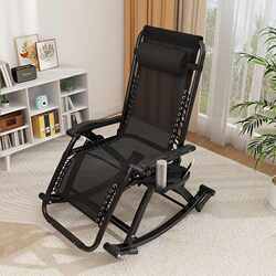 Garden rocking leisure rocking chair foldable rocking chair adult chair lounge chair outdoor lazy home garden Garden rocking leisure rocking chair foldable rocking chair adult chair lounge chair outdoor lazy home garden