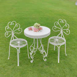 W6 iron leisure table and chair combination kit balcony milk tea coffee shop coffee table outdoor courtyard garden terrace backrest W6 iron leisure table and chair combination kit balcony milk tea coffee shop coffee table outdoor courtyard garden terrace backrest