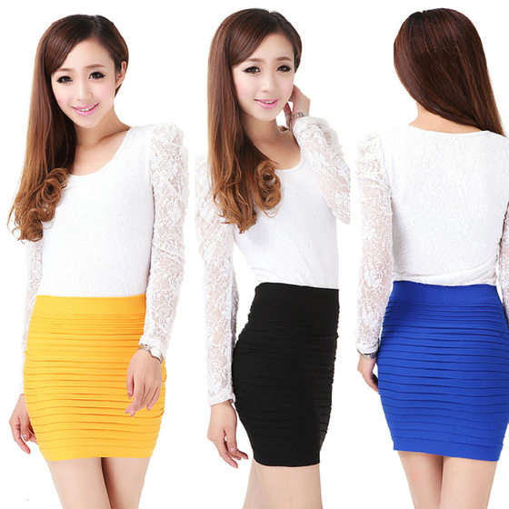 2019 new spring and summer skirt hip skirt short skirt female one -step skirt high -waisted slim stretch bun skirt large size
2019 new spring and summer skirt hip skirt short skirt female one -step skirt high -waisted slim stretch bun skirt large size