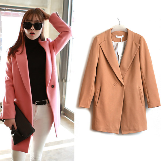 Brand withdrawal cabinet Spring Weili NS Korean temperament loose cocoon -like medium -long suit ladies suit jacket
Brand withdrawal cabinet Spring Weili NS Korean temperament loose cocoon -like medium -long suit ladies suit jacket