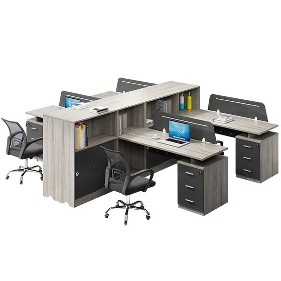 Modern 4/6 work station financial staff screen desk office furniture staff desk chair combination simple
Modern 4/6 work station financial staff screen desk office furniture staff desk chair combination simple